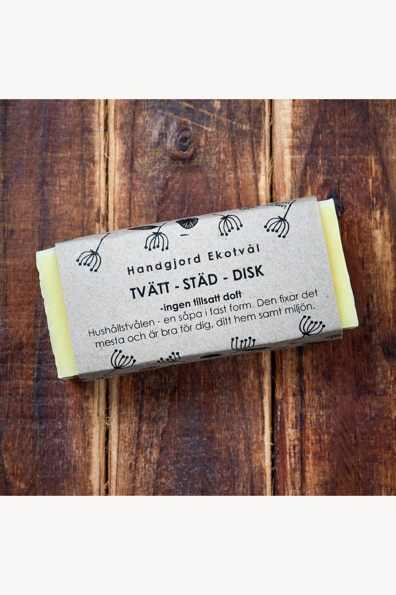 Tvätt Städ Disk 80g: ingen tillsatt doft fast tvål