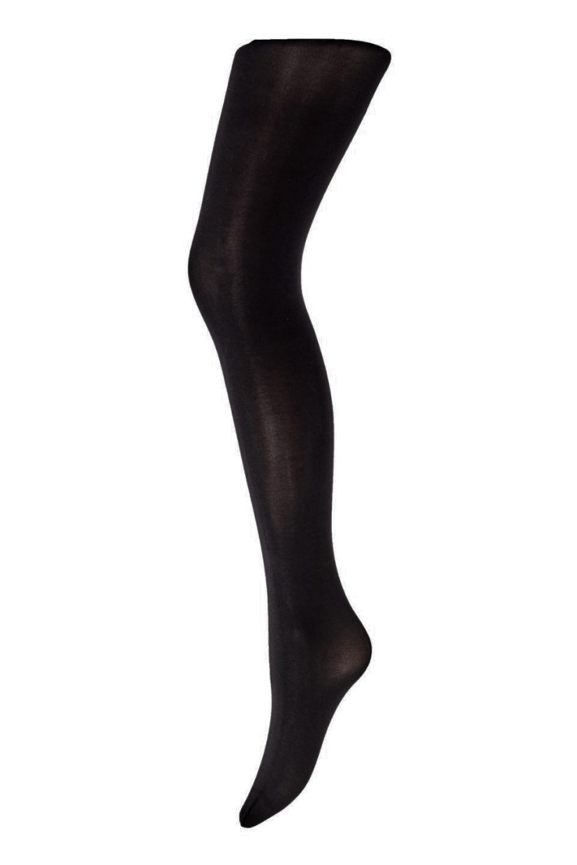 INGRID Strumpbyxa i återvunnen mikrofiber, Black