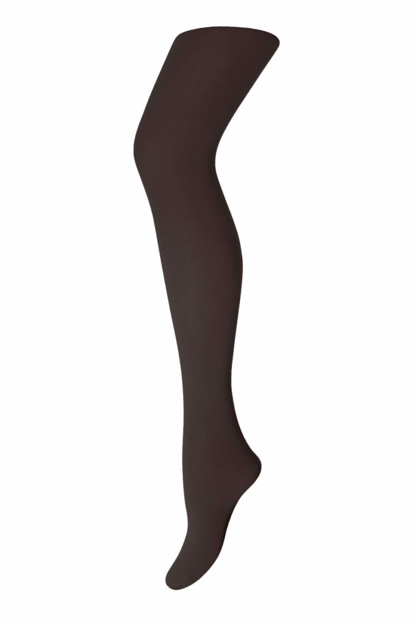 INGRID Strumpbyxa i återvunnen mikrofiber, Chocolate