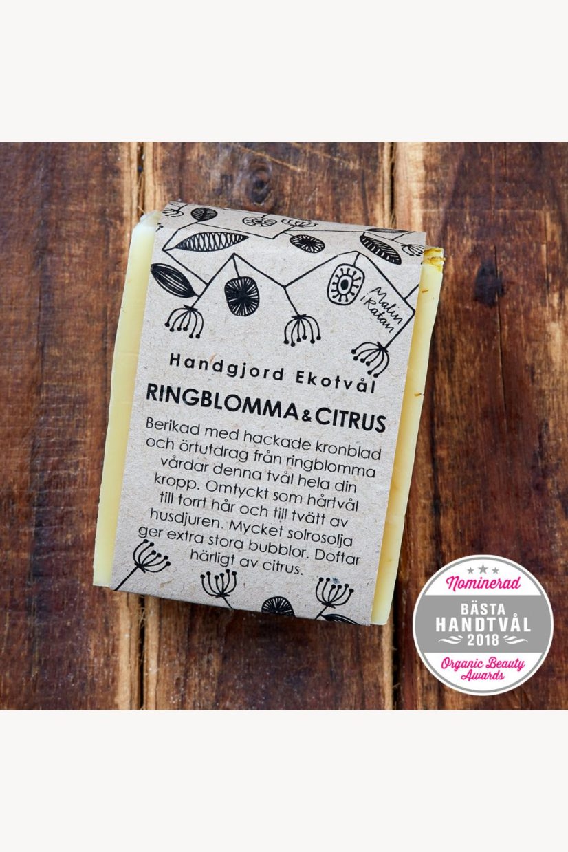 Ekotvål 110g Ringblomma & Citrus