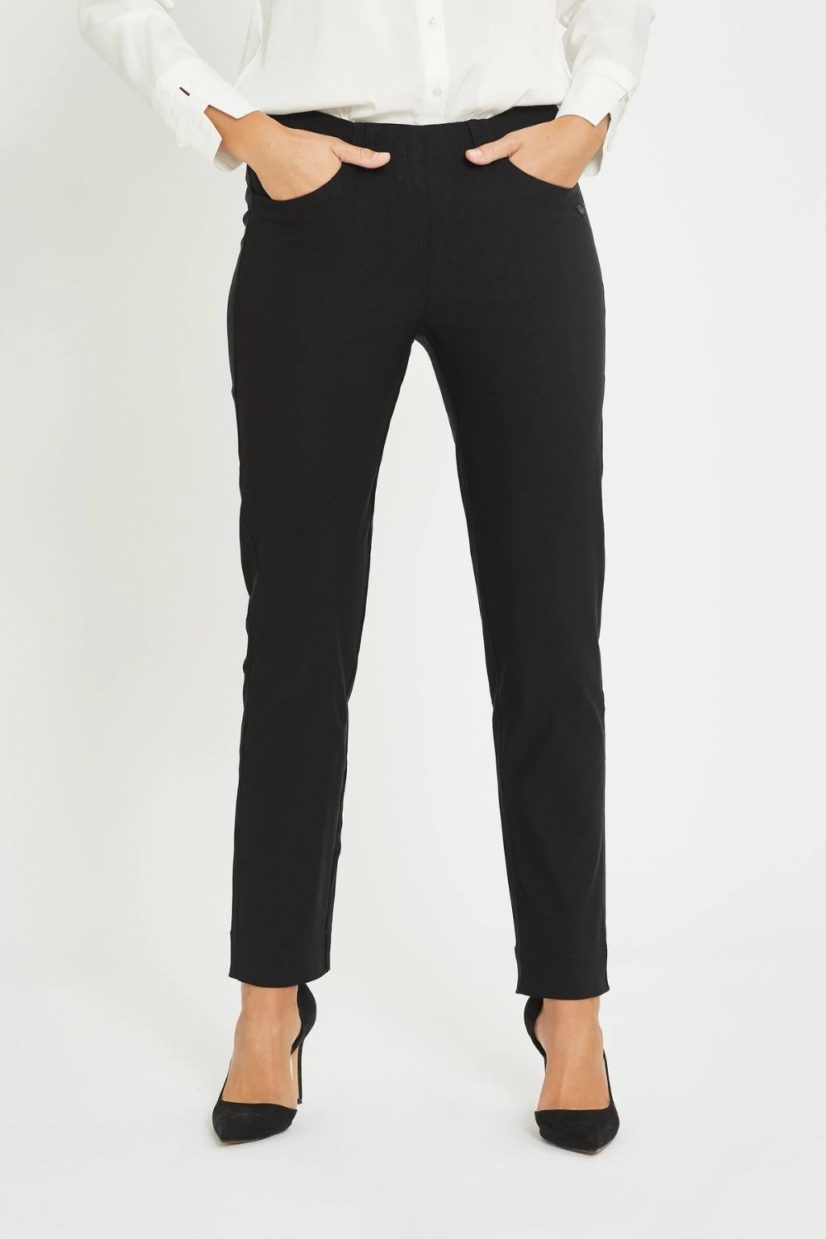 KELLY REGULAR SL Mirakelbyxa Kort, Black