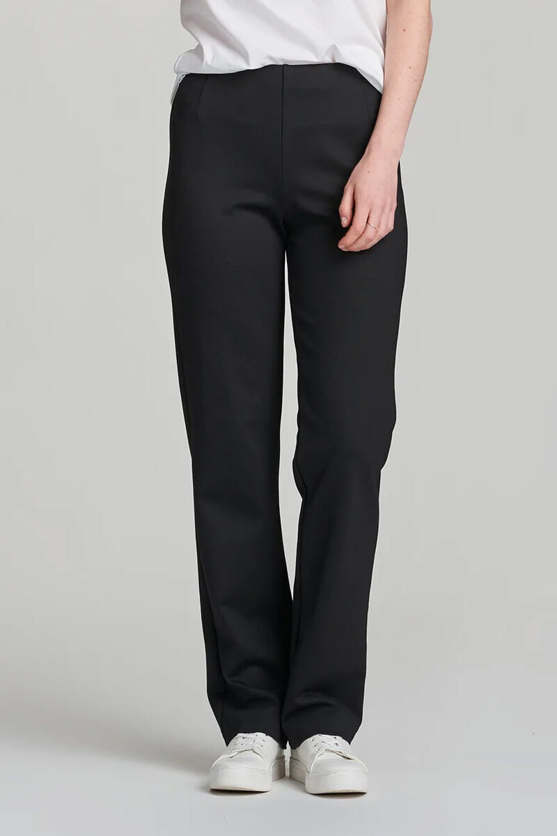 ASSI Byxor i viskosjersey, Black