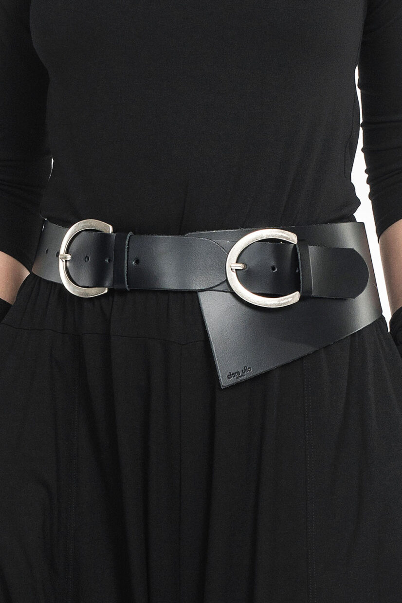 SIV Läderbälte, Black