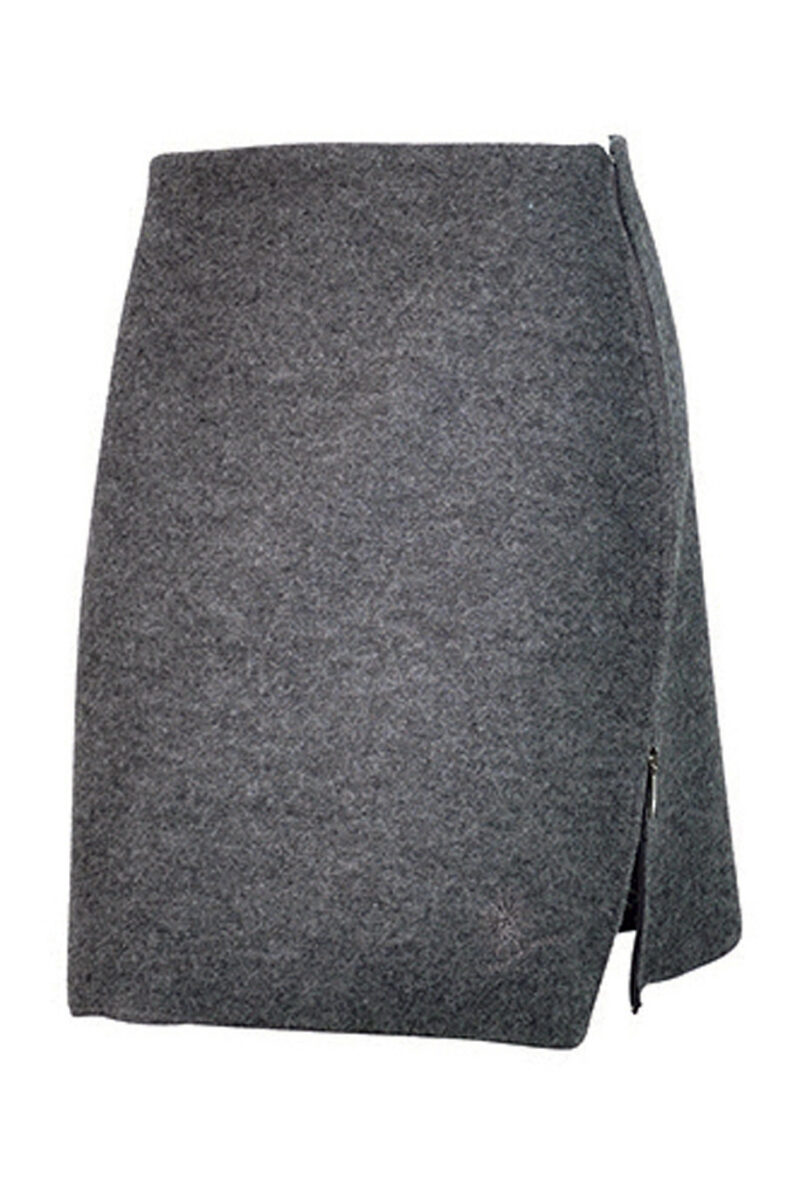 GY VEGBY Överdragskjol i ull, Grey