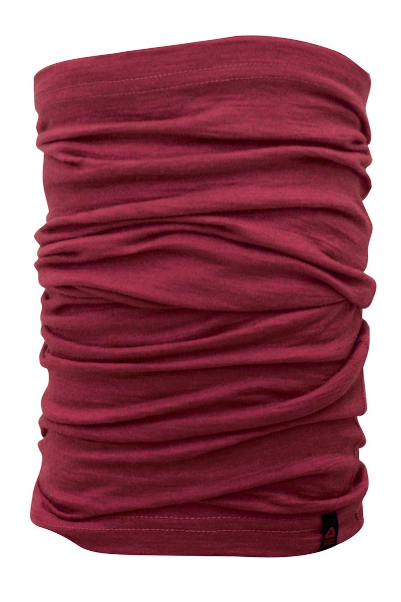 UNDERWOOL Halskrage i merinoull, Royal Cherry