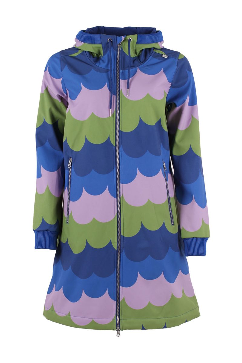 DANEJANE PUFFY CLOUDS Softshellkappa, Viola