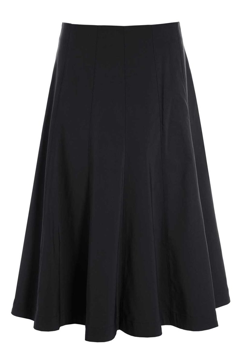 MAGIC STRETCH Kjol i viskosstretch, Black
