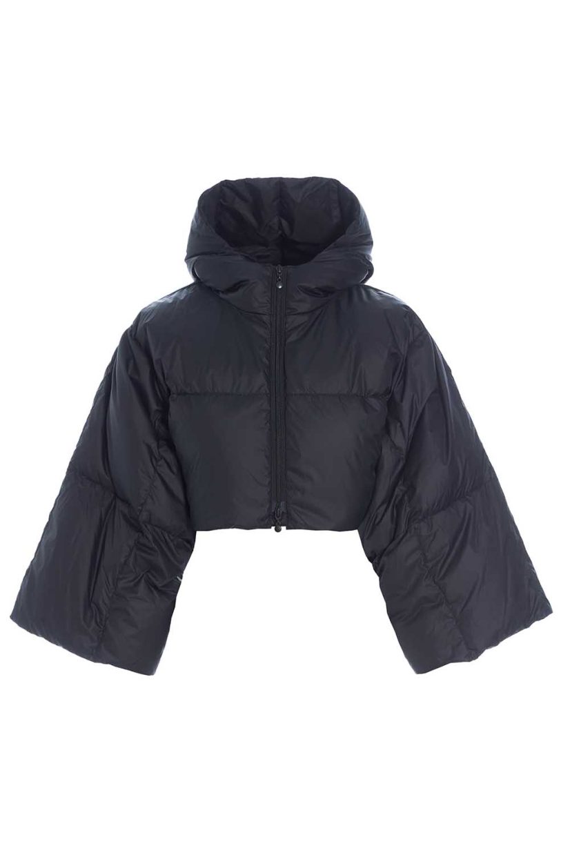 FEATHER DOWN Dunjacka kort, Black
