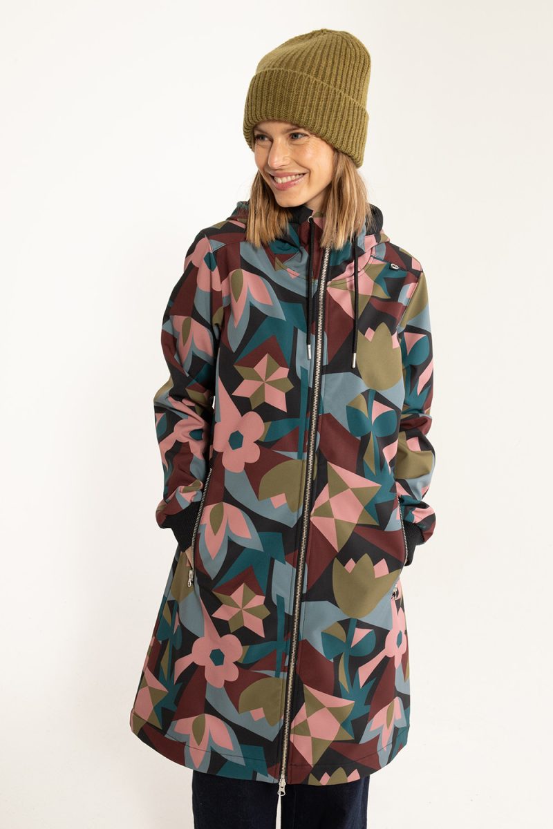 DANEJANE Softshellkappa, Geofleur