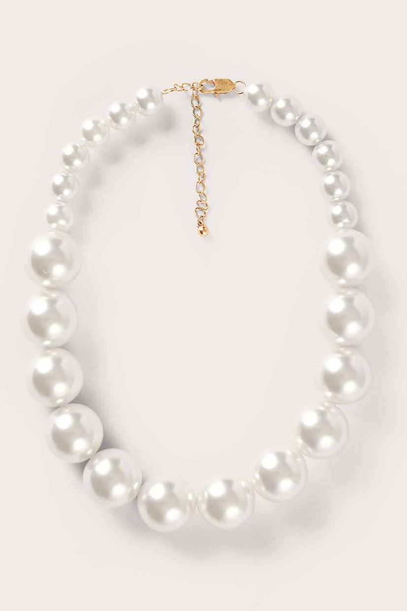 MaRINBA Pärlhalsband, Whitecap