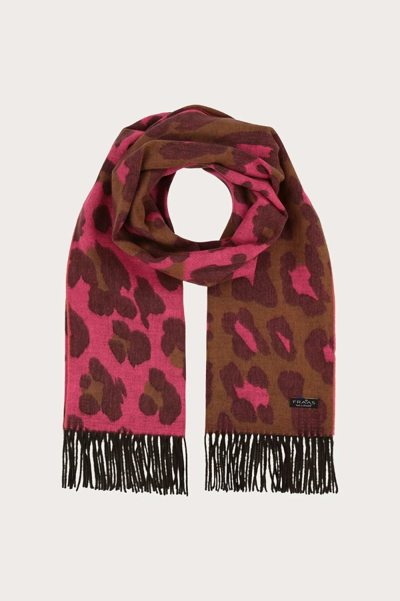 CASHMINK SCARF Allergivänlig och värmande, Neon Pink
