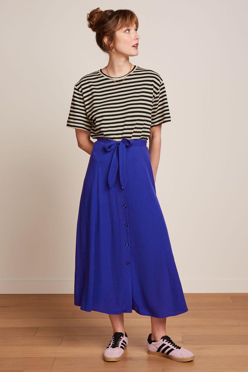 JUDY MIDI ATOMIC Kjol i viskos, Bluing