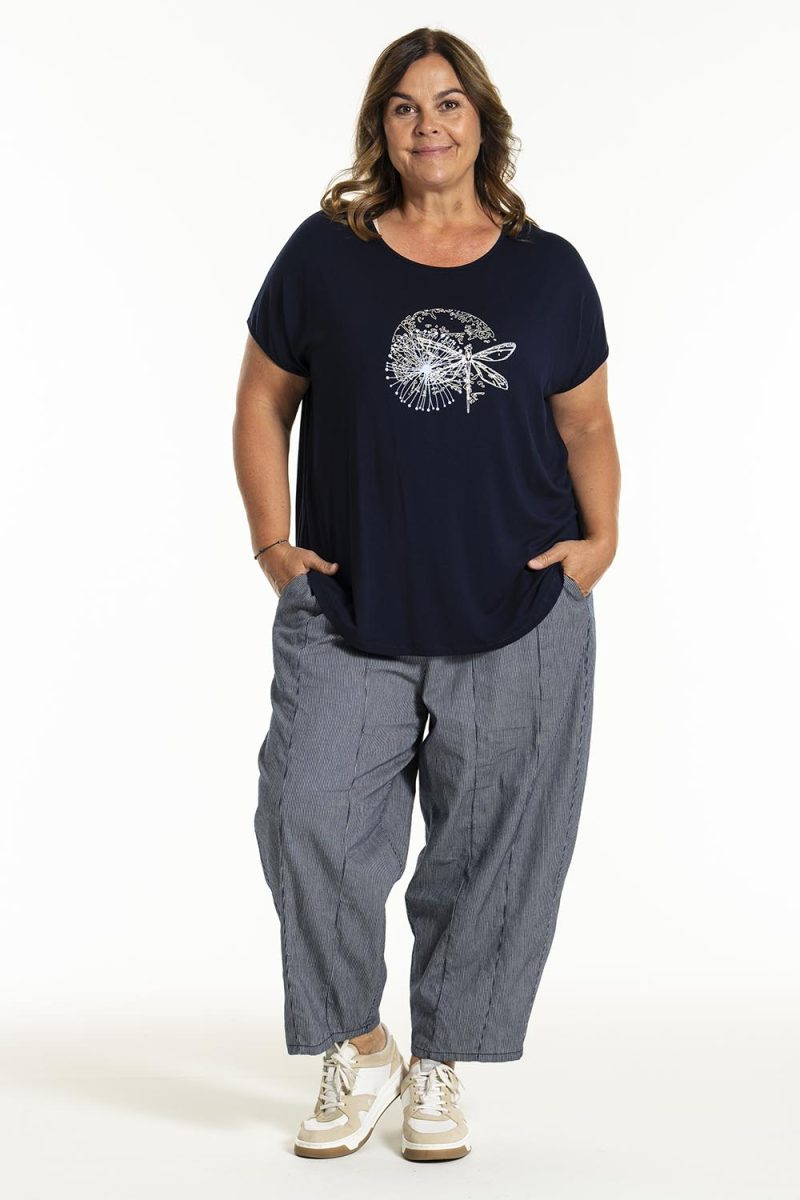 gJOYE Byxor i bomull, Denim Blue