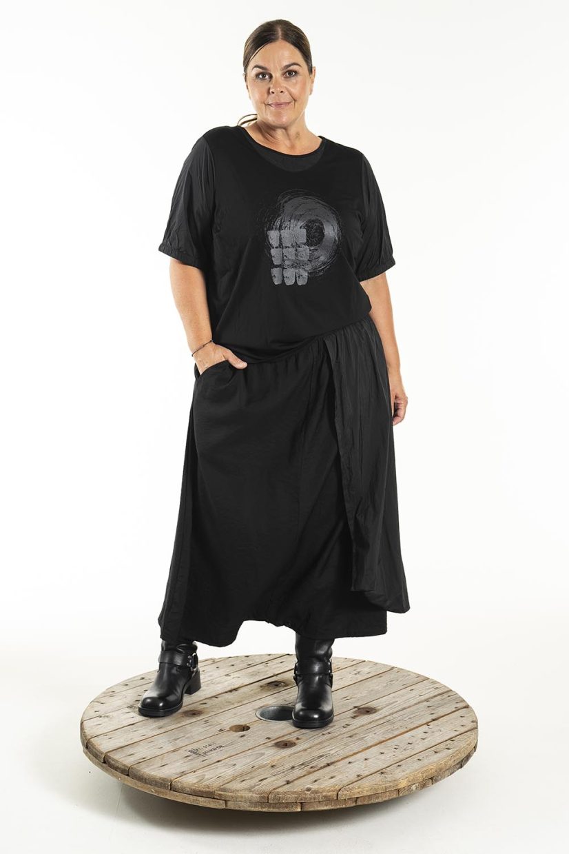 gKISSY Byxkjol i bomullsmix, Black