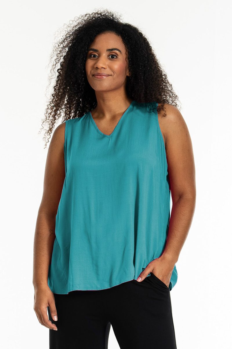 sJOSELINE Linne i viskos, Turquoise