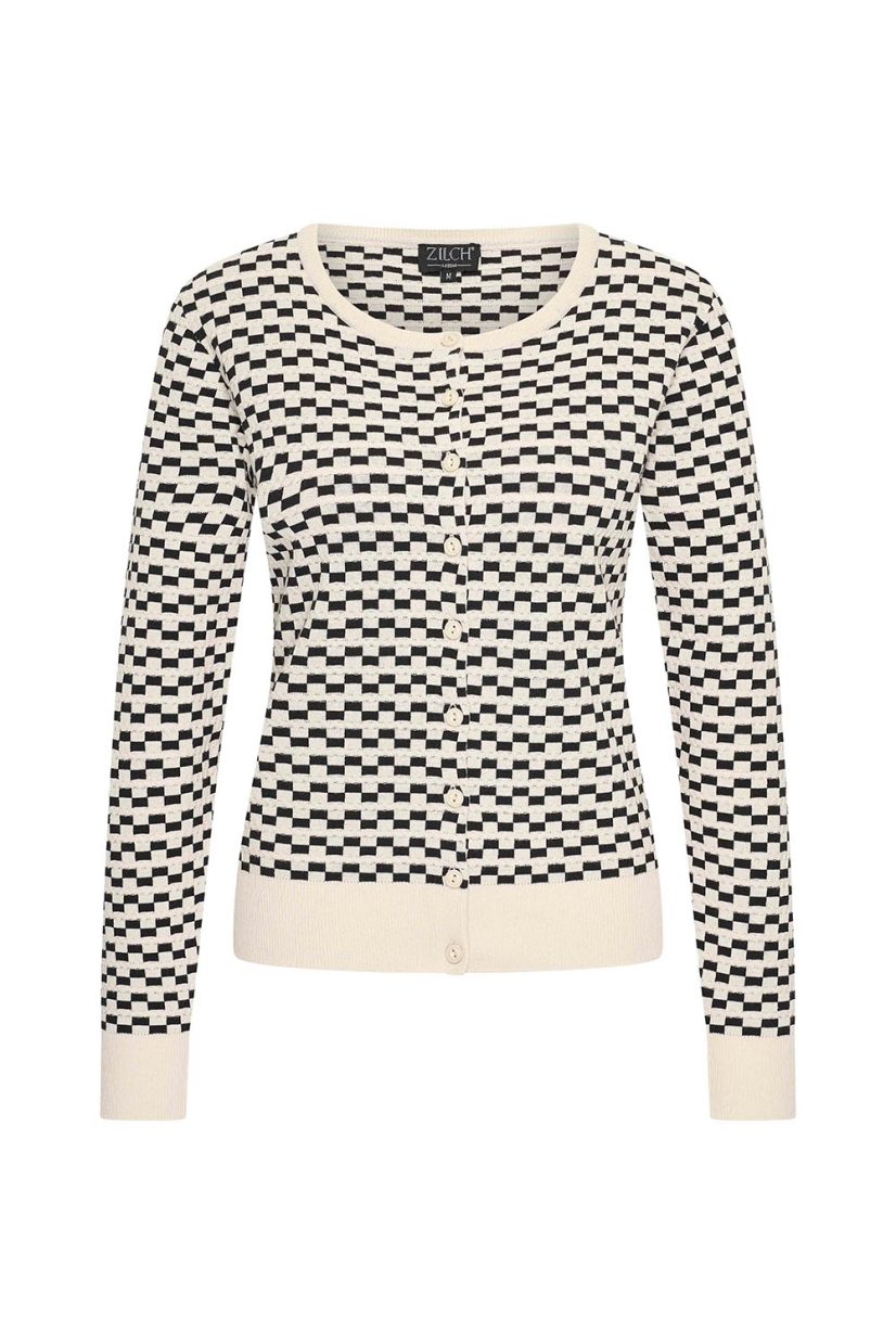 Kofta i bomull, Black