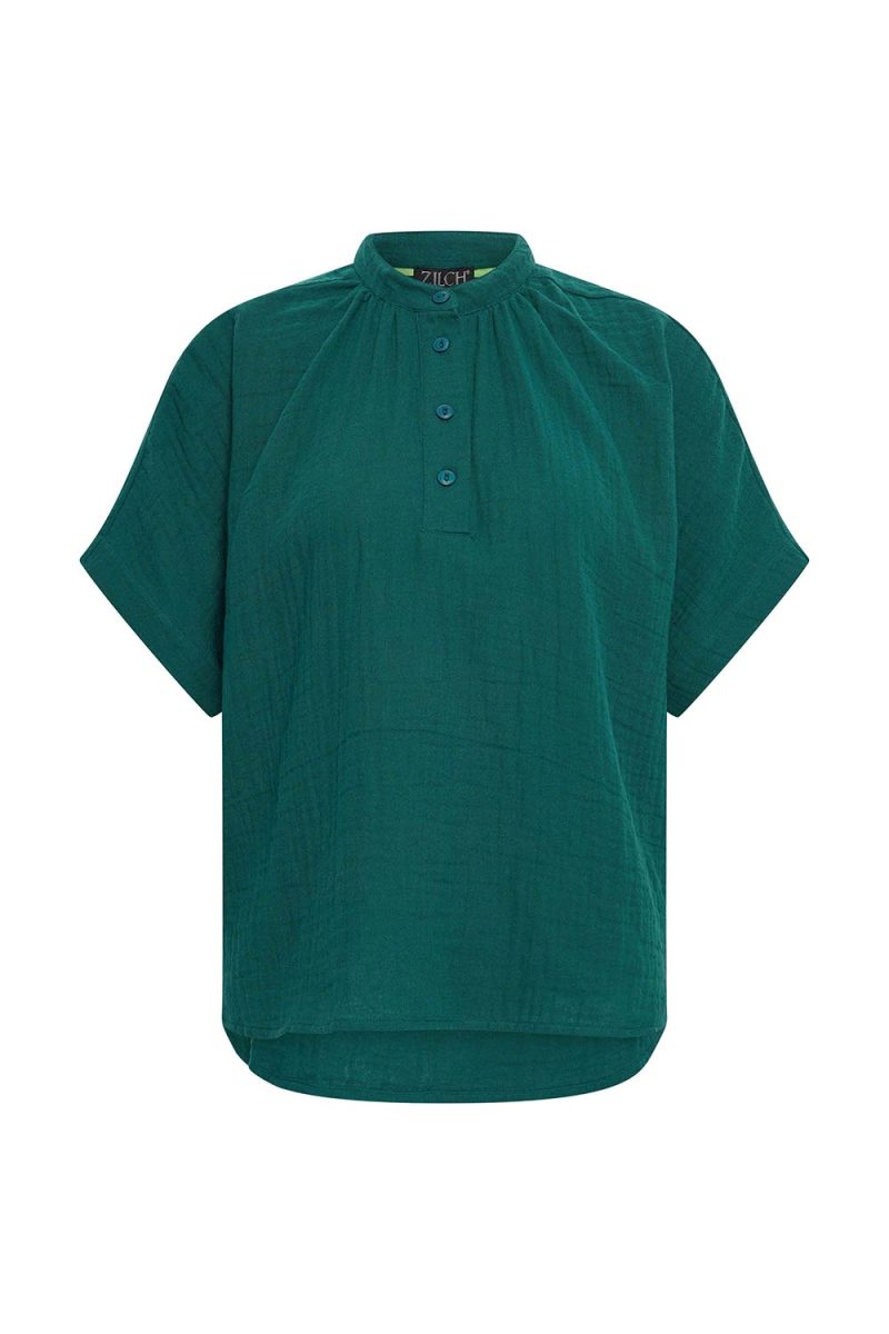 Topp i bomull, Emerald