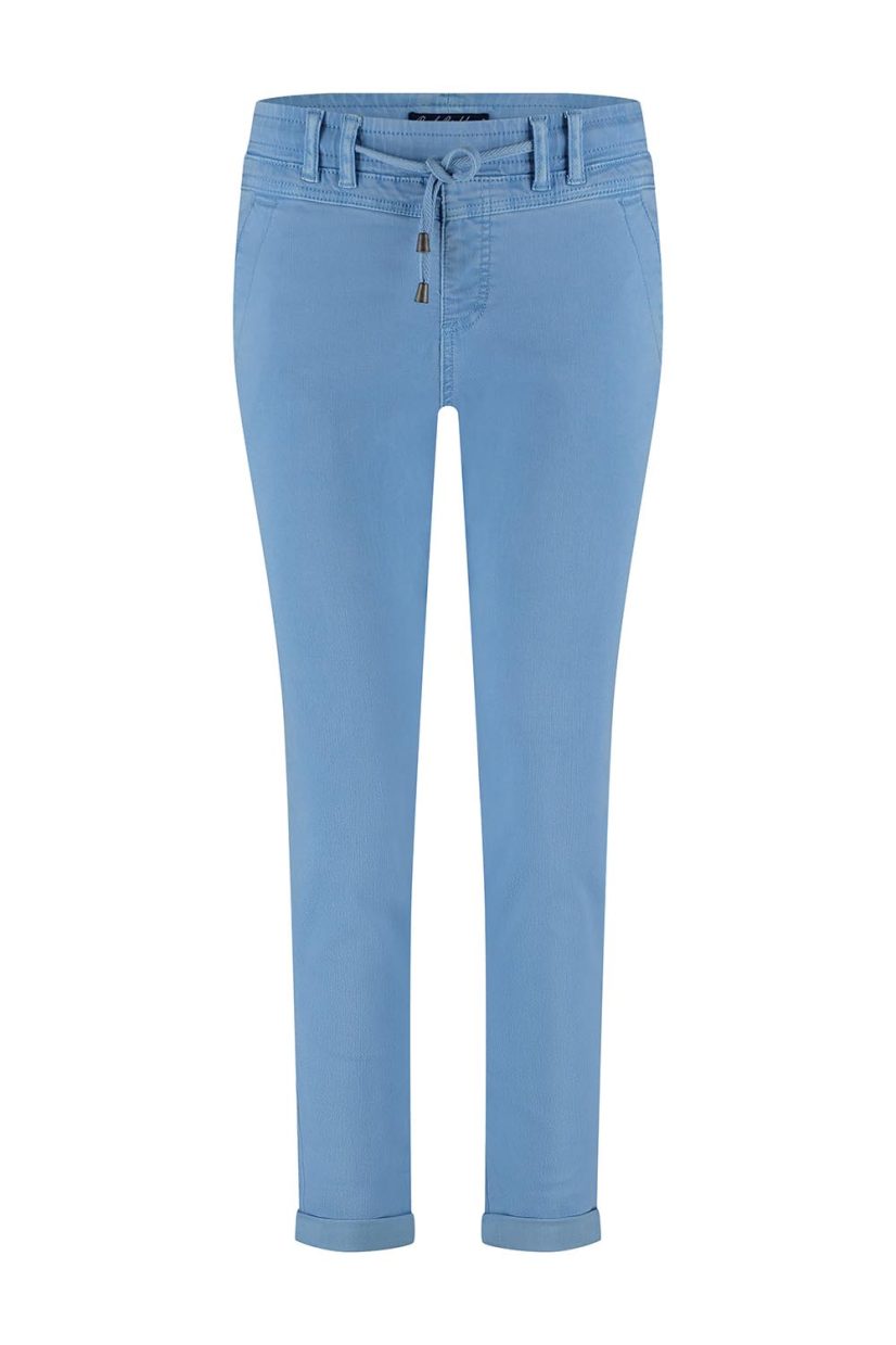 TESSY CRP Byxor i bomull, Bleachblue