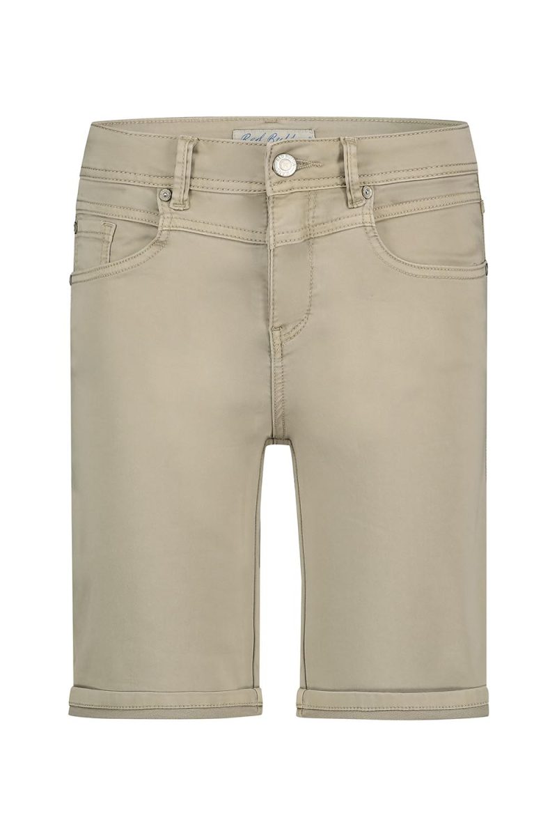 RELAX SHORT JOG Shorts i bomull, Hazelnut