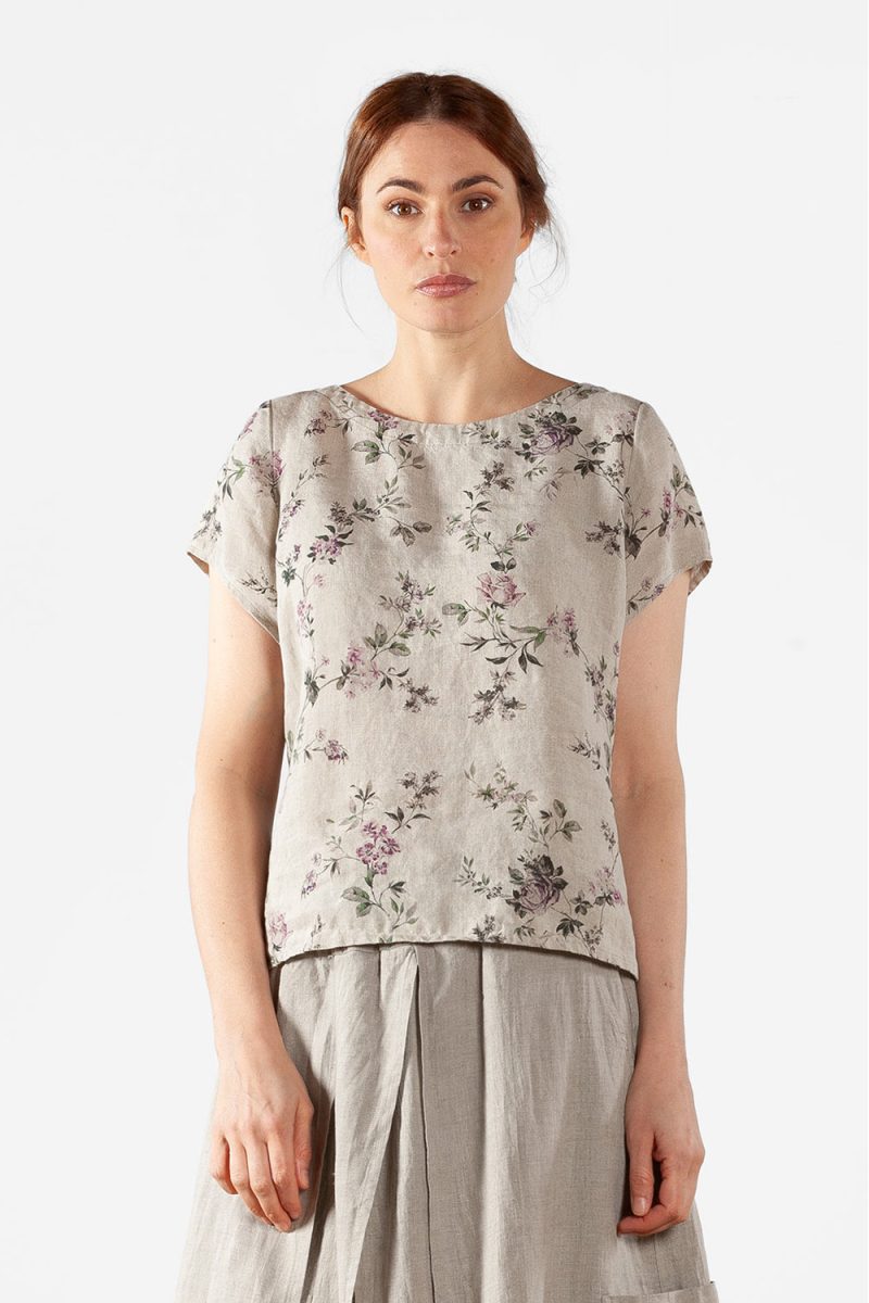 TRONA Topp i  lin, Natural Flower