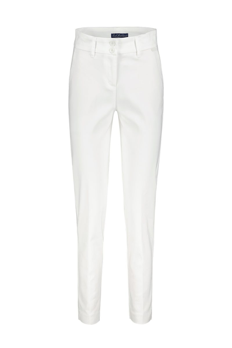DIANA CRP Byxor i bomullsmix, Offwhite