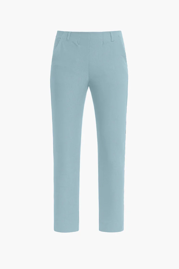 TAYLOR REGULAR CROP Byxor i stretchig viskos, Dove