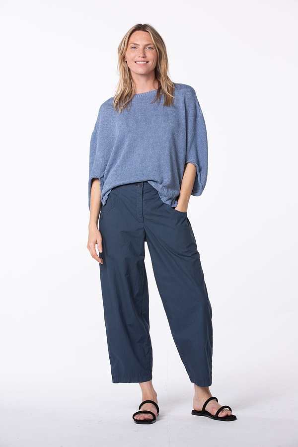 591 Byxor i bomullspoplin, Denim