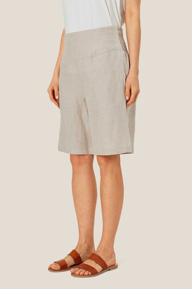 MaPINJA Shorts i lin, Natural