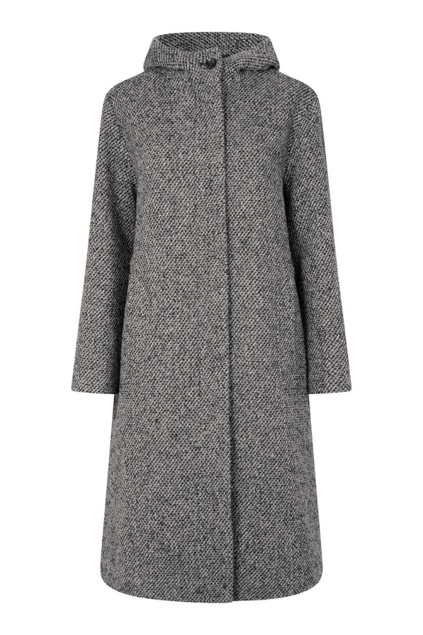 MaTORITUS Vadderad ullkappa i twill, Black