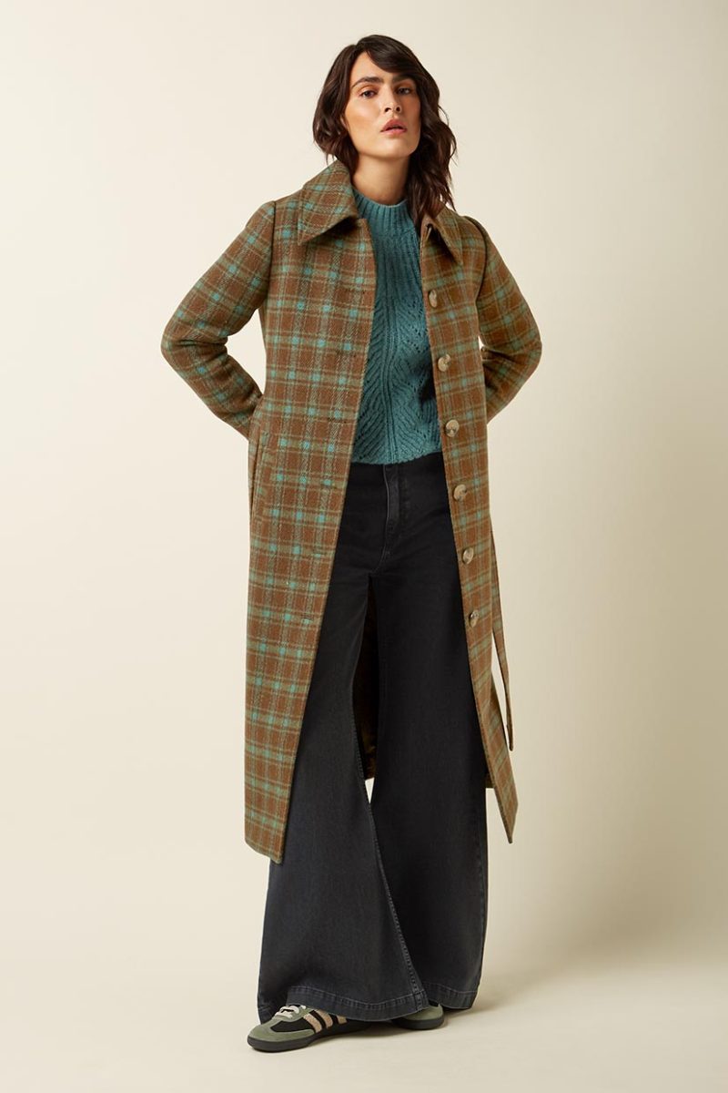 ARABELLA COPPA CHECK Kappa, Bear Brown