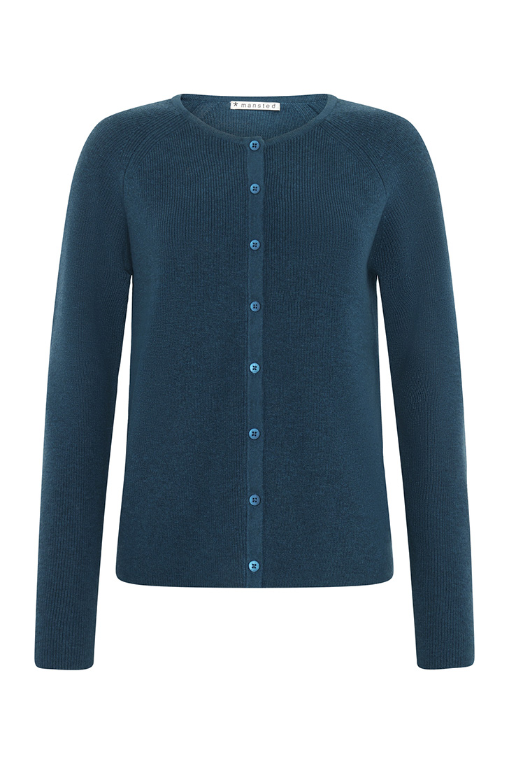 IVORY Kofta i merinoull/bomull, Dark Aqua