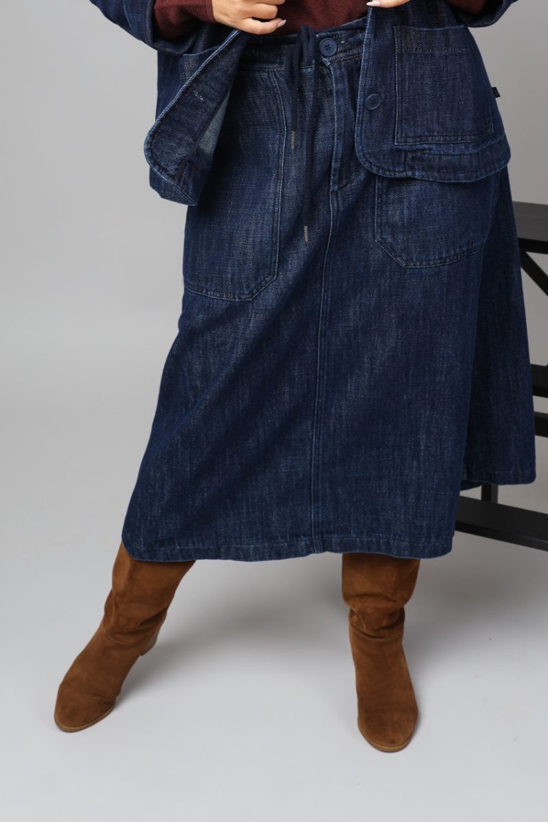 DANEPRIME Kjol i , Denim
