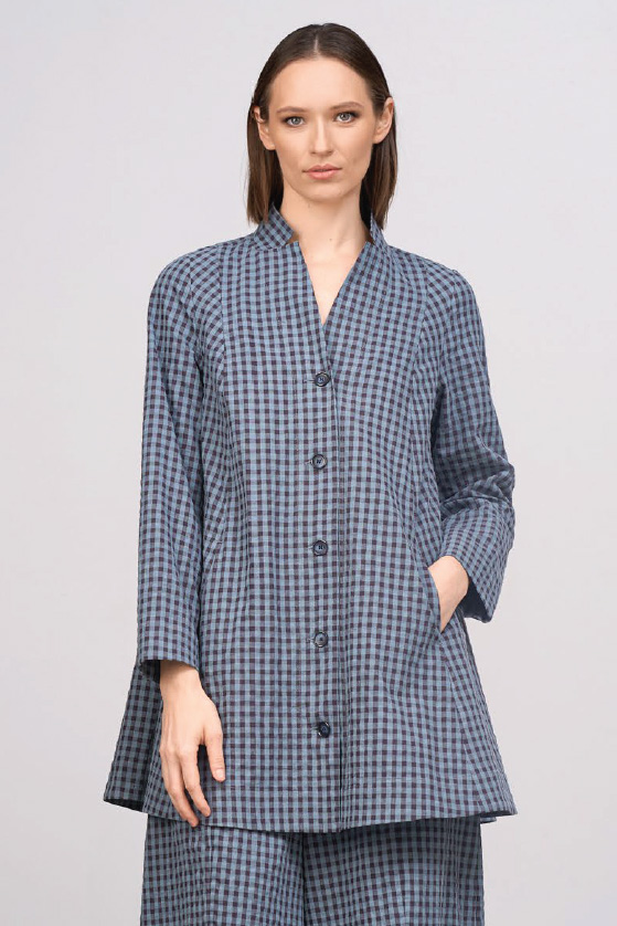 DAITANA-1 Jacka i bomull, Grey/Blue