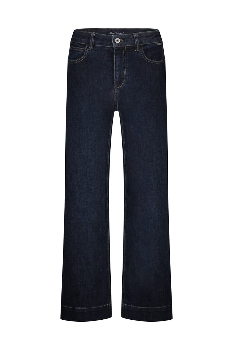 CONNY Byxor i bomullsdenim, Darkblue (L30)