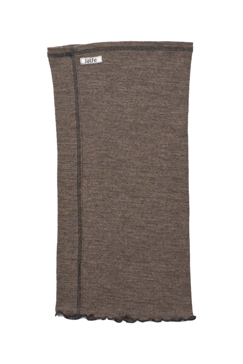 Enkel rundsjal i merinoull, Wood