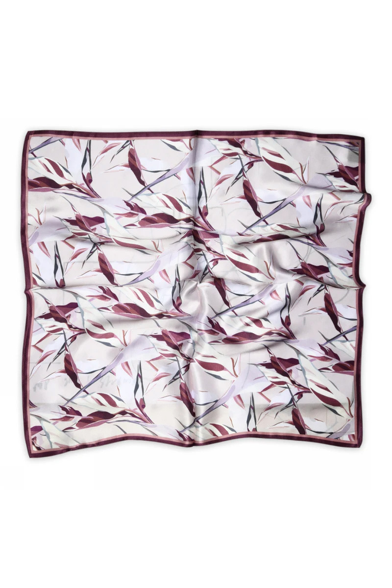 VALENTINA Sidenscarf, Grape Skin