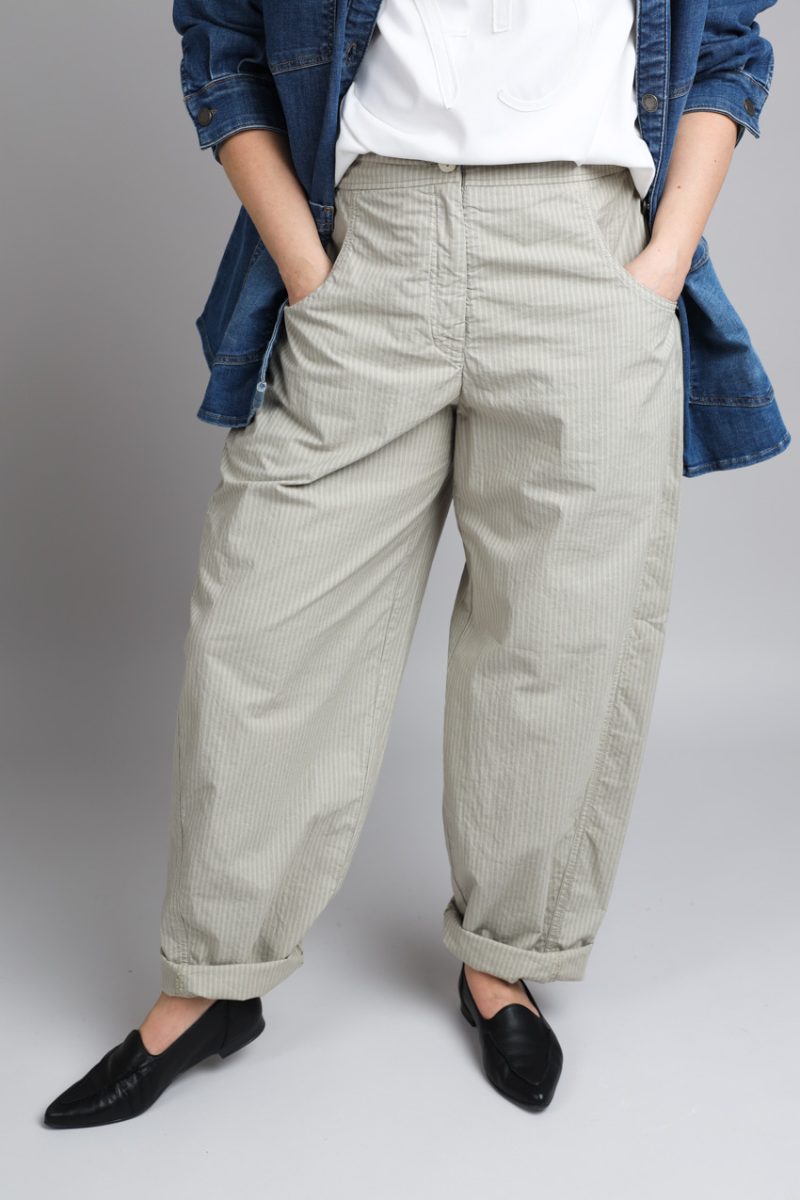 641 Byxor i stretchig bomull, Nettle