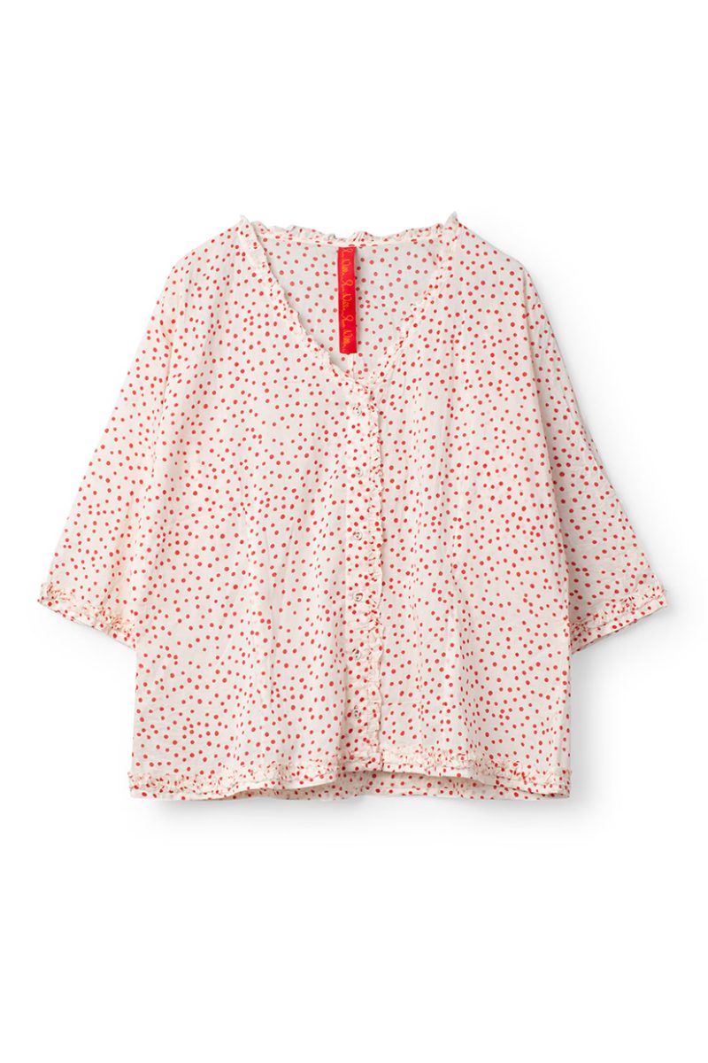 IRENE Blus i ekobomull, Org