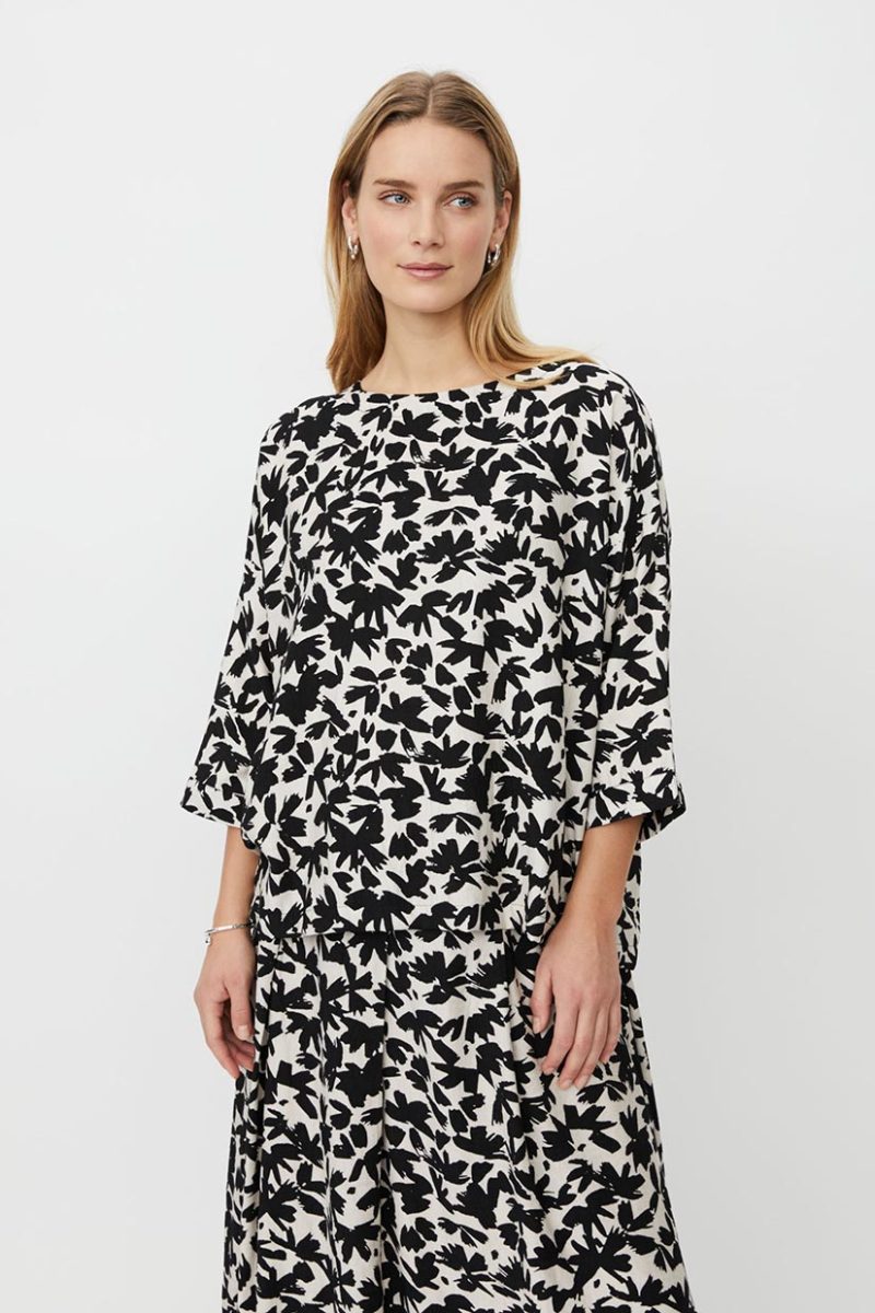 MaBECCA Topp i viskos, Black