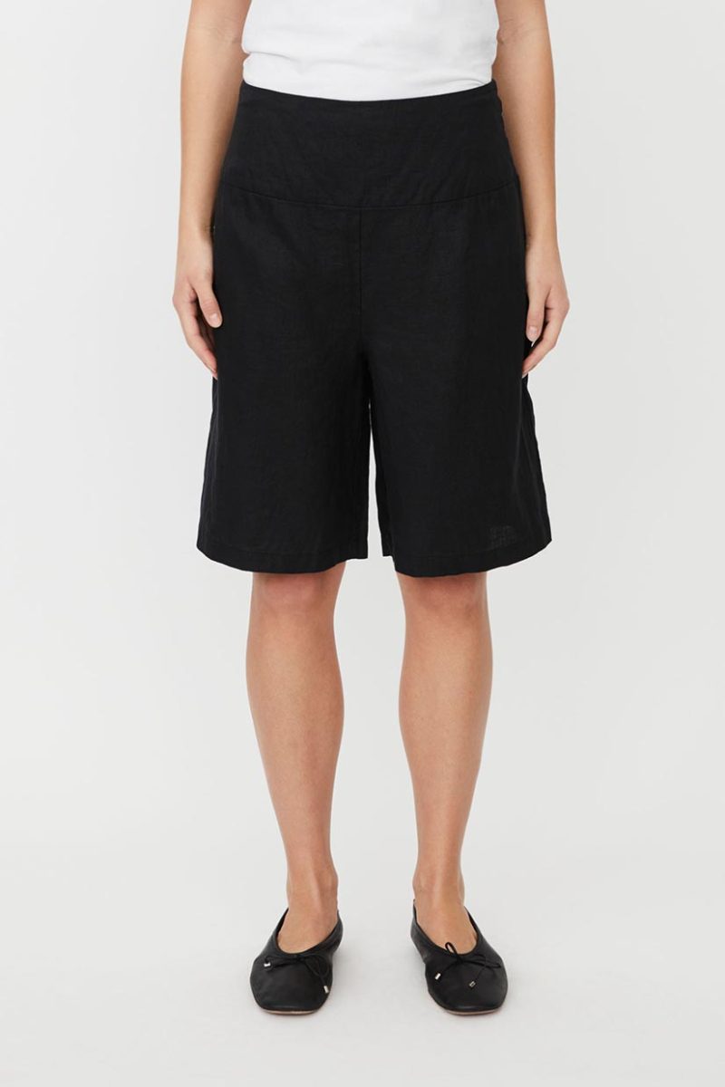 MaPINJA Shorts i lin, Black