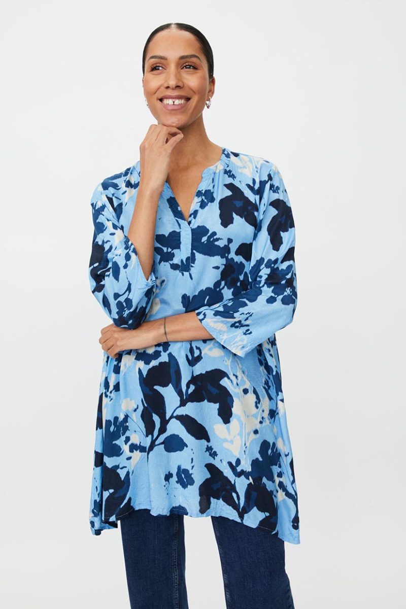 MaGALI Tunika i bomull, Placid Blue