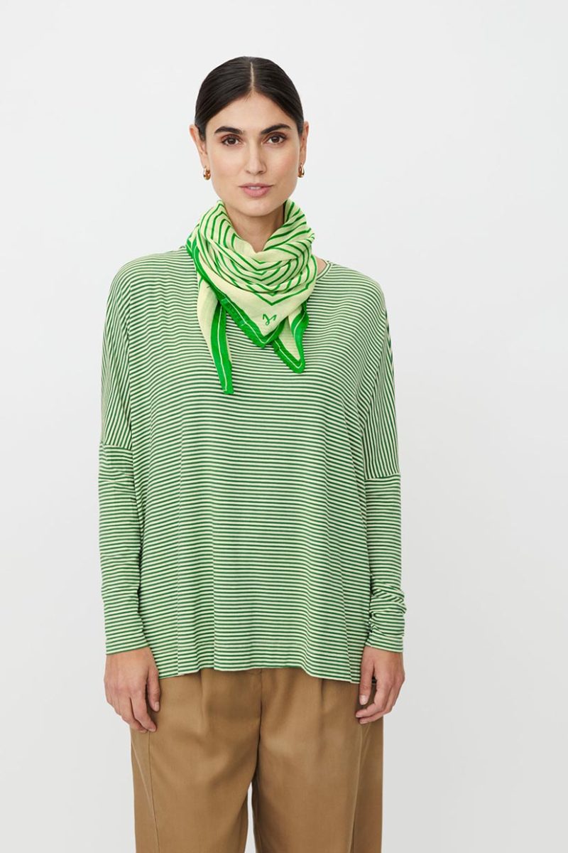 MaAUVIRA Sjal i bomull, Mint Green