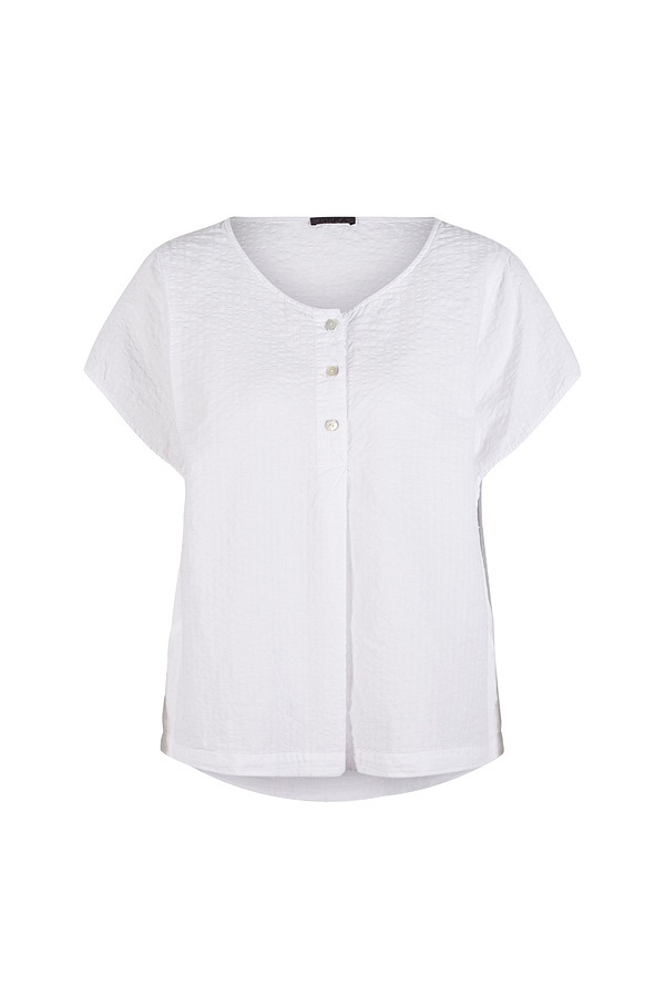 602 Topp i bomull/lin, White
