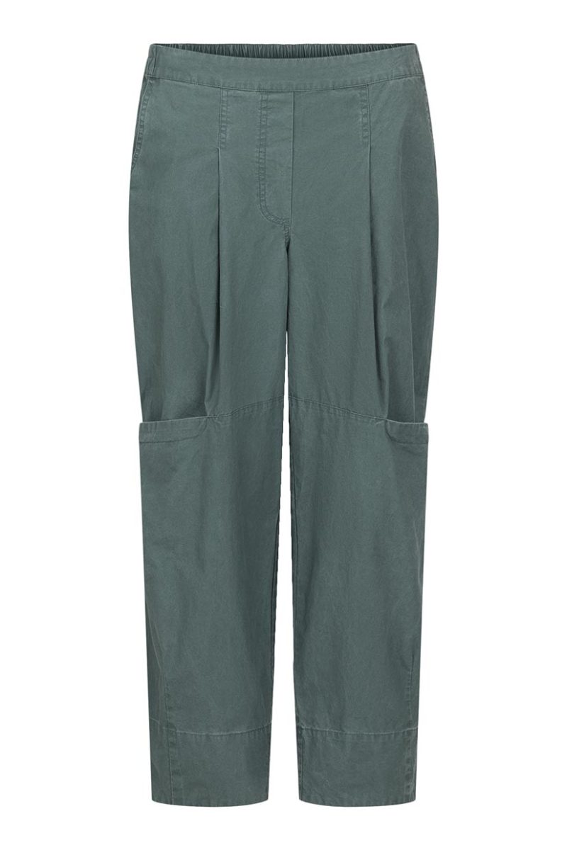 Byxor i bomull, Loden Green