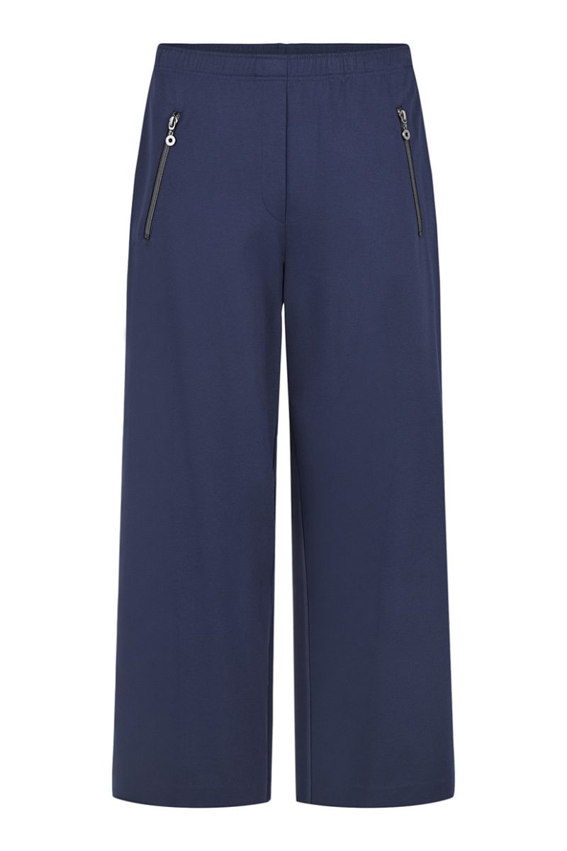 Byxor i viskosjersey, Navy