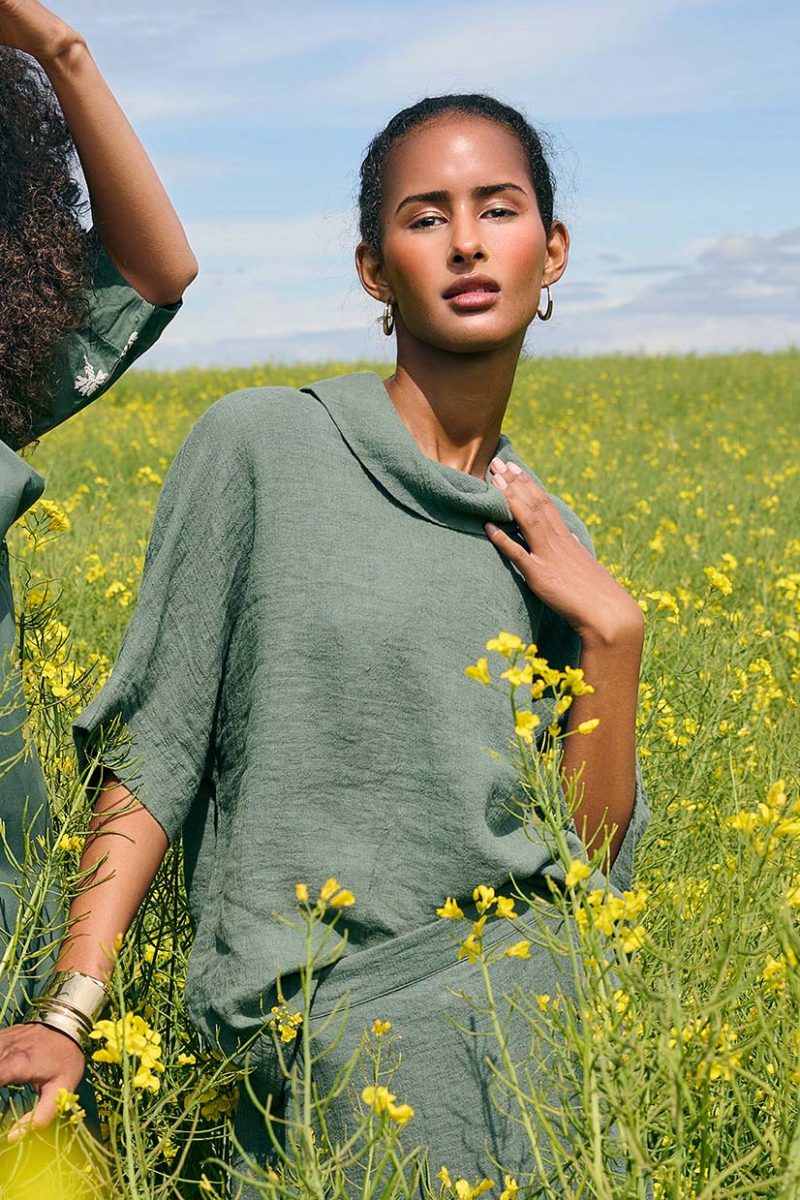 Topp i lin, Loden Green