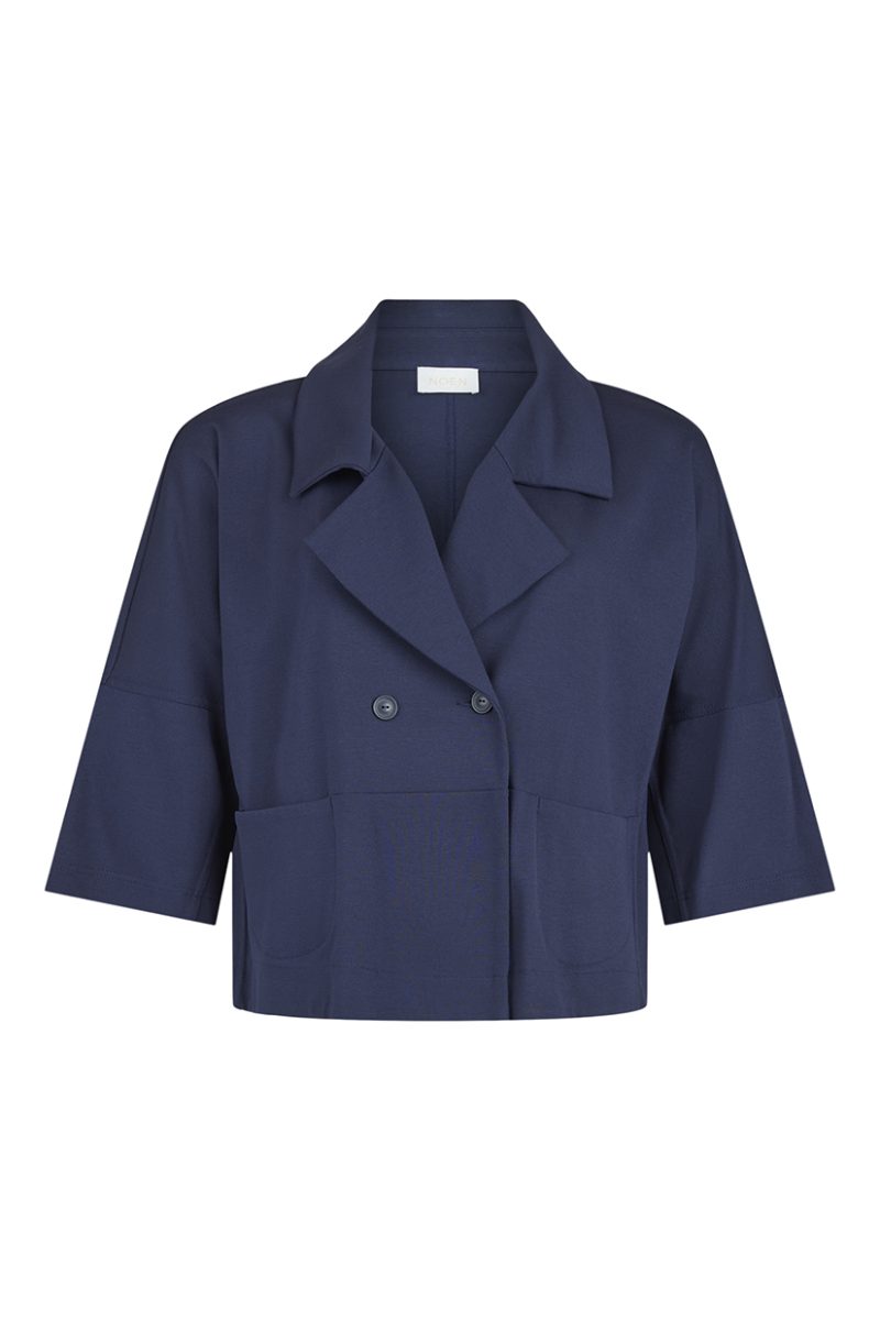 Jacka i viskosjersey, Navy