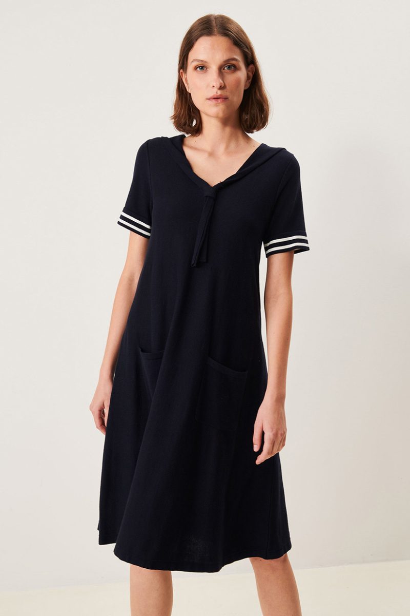 SAILOR Klänning i bomull, Navy