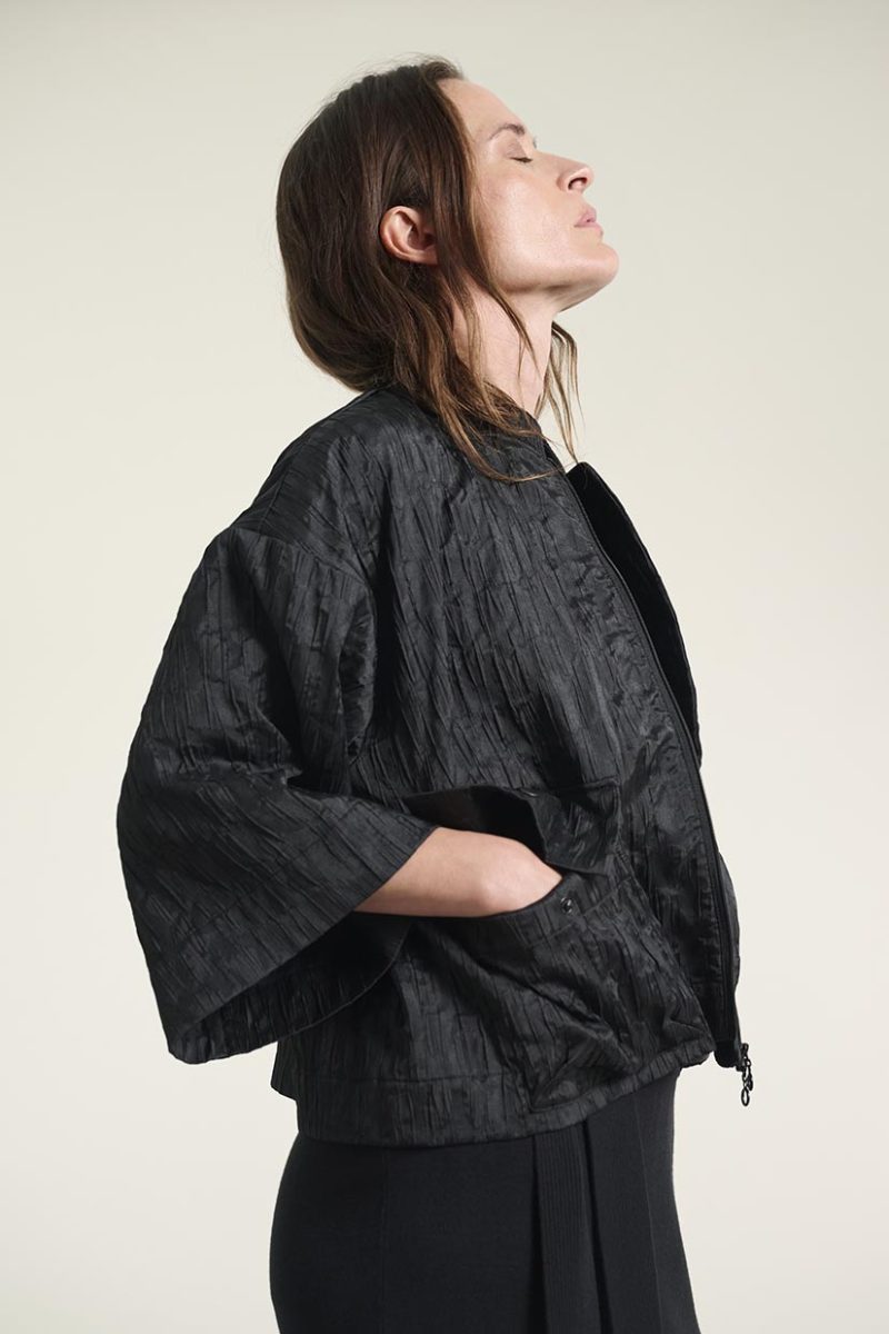 BABURU Jacka i bomullsmix, Black