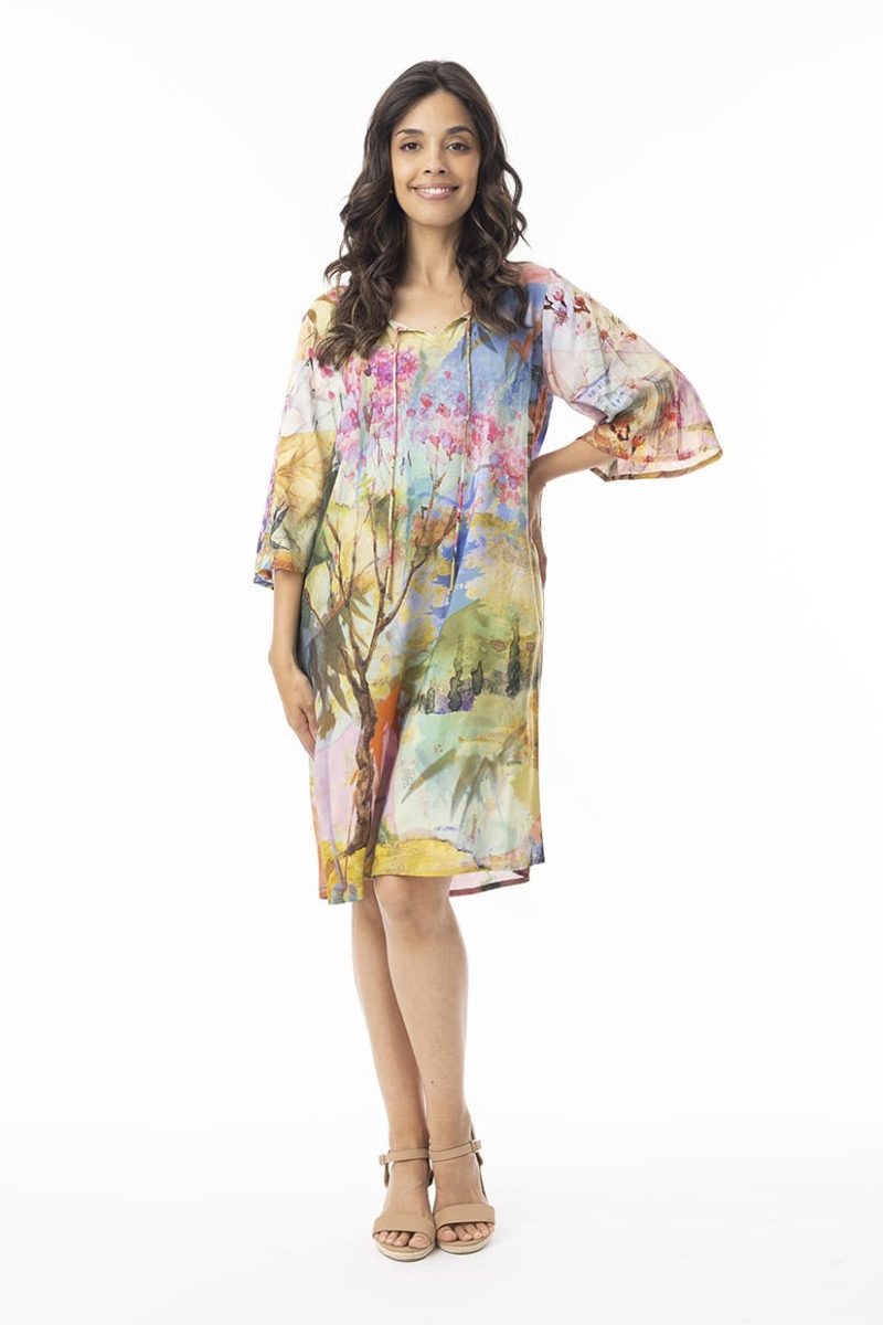 DIGITAL Klänning i rayon, Scenic